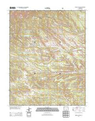 Herlick Canyon Colorado Historical topographic map, 1:24000 scale, 7.5 X 7.5 Minute, Year 2013