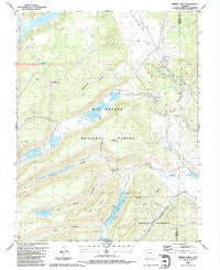 Hermit Lakes Colorado Historical topographic map, 1:24000 scale, 7.5 X 7.5 Minute, Year 1986