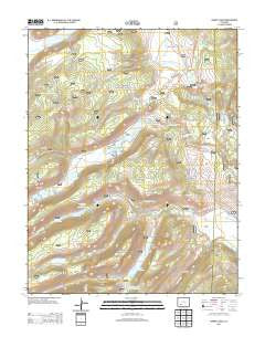 Hermit Lakes Colorado Historical topographic map, 1:24000 scale, 7.5 X 7.5 Minute, Year 2013
