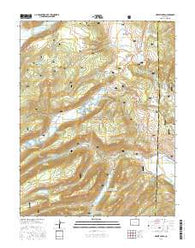 Hermit Lakes Colorado Current topographic map, 1:24000 scale, 7.5 X 7.5 Minute, Year 2016