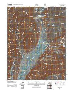 Hermosa Colorado Historical topographic map, 1:24000 scale, 7.5 X 7.5 Minute, Year 2011