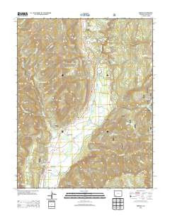 Hermosa Colorado Historical topographic map, 1:24000 scale, 7.5 X 7.5 Minute, Year 2013
