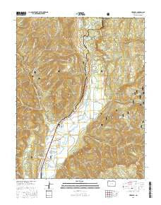 Hermosa Colorado Current topographic map, 1:24000 scale, 7.5 X 7.5 Minute, Year 2016