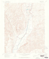 Hermosa Colorado Historical topographic map, 1:24000 scale, 7.5 X 7.5 Minute, Year 1963