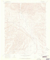 Hesperus Colorado Historical topographic map, 1:24000 scale, 7.5 X 7.5 Minute, Year 1963