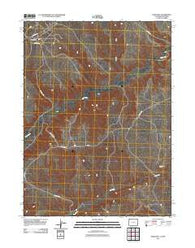 Hiawatha Colorado Historical topographic map, 1:24000 scale, 7.5 X 7.5 Minute, Year 2011