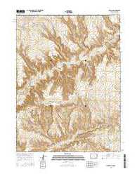 Hiawatha Colorado Current topographic map, 1:24000 scale, 7.5 X 7.5 Minute, Year 2016