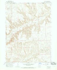 Hiawatha Colorado Historical topographic map, 1:24000 scale, 7.5 X 7.5 Minute, Year 1966