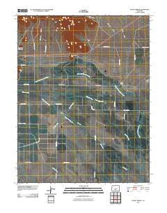 Hickey Bridge Colorado Historical topographic map, 1:24000 scale, 7.5 X 7.5 Minute, Year 2010