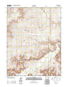 Higbee Colorado Historical topographic map, 1:24000 scale, 7.5 X 7.5 Minute, Year 2013