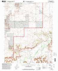 Higbee Colorado Historical topographic map, 1:24000 scale, 7.5 X 7.5 Minute, Year 1996