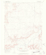 Higbee Colorado Historical topographic map, 1:24000 scale, 7.5 X 7.5 Minute, Year 1966