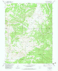High Park Colorado Historical topographic map, 1:24000 scale, 7.5 X 7.5 Minute, Year 1983