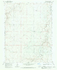 High Rock Colorado Historical topographic map, 1:24000 scale, 7.5 X 7.5 Minute, Year 1968