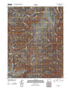 High Park Colorado Historical topographic map, 1:24000 scale, 7.5 X 7.5 Minute, Year 2010