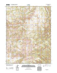 High Park Colorado Historical topographic map, 1:24000 scale, 7.5 X 7.5 Minute, Year 2013