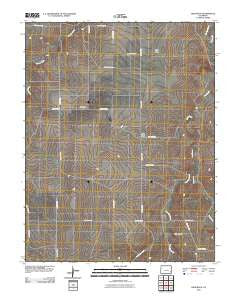 High Rock Colorado Historical topographic map, 1:24000 scale, 7.5 X 7.5 Minute, Year 2010
