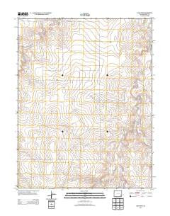 High Rock Colorado Historical topographic map, 1:24000 scale, 7.5 X 7.5 Minute, Year 2013