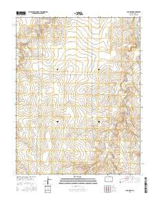 High Rock Colorado Current topographic map, 1:24000 scale, 7.5 X 7.5 Minute, Year 2016