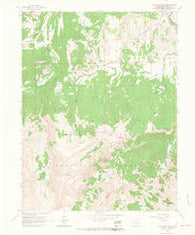 Highland Peak Colorado Historical topographic map, 1:24000 scale, 7.5 X 7.5 Minute, Year 1960