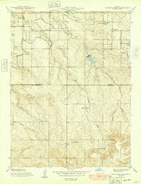 Highland Ranch Colorado Historical topographic map, 1:24000 scale, 7.5 X 7.5 Minute, Year 1949