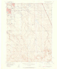 Highlands Ranch Colorado Historical topographic map, 1:24000 scale, 7.5 X 7.5 Minute, Year 1957