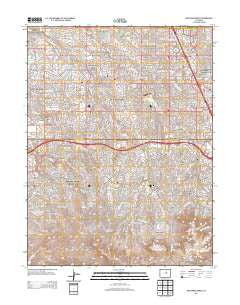 Highlands Ranch Colorado Historical topographic map, 1:24000 scale, 7.5 X 7.5 Minute, Year 2013