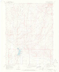 Highline Lake Colorado Historical topographic map, 1:24000 scale, 7.5 X 7.5 Minute, Year 1968