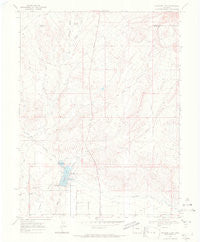 Highline Lake Colorado Historical topographic map, 1:24000 scale, 7.5 X 7.5 Minute, Year 1968