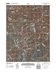 Hightower Mountain Colorado Historical topographic map, 1:24000 scale, 7.5 X 7.5 Minute, Year 2011