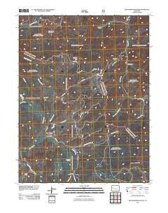 Hightower Mountain Colorado Historical topographic map, 1:24000 scale, 7.5 X 7.5 Minute, Year 2011