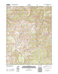 Hightower Mountain Colorado Historical topographic map, 1:24000 scale, 7.5 X 7.5 Minute, Year 2013