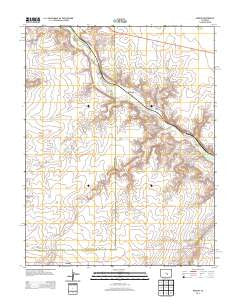 Hobson Colorado Historical topographic map, 1:24000 scale, 7.5 X 7.5 Minute, Year 2013