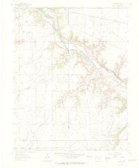 Hobson Colorado Historical topographic map, 1:24000 scale, 7.5 X 7.5 Minute, Year 1963