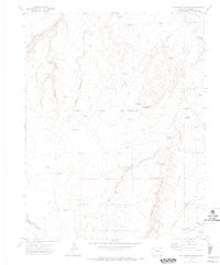 Hog Ranch Canyon Colorado Historical topographic map, 1:24000 scale, 7.5 X 7.5 Minute, Year 1970