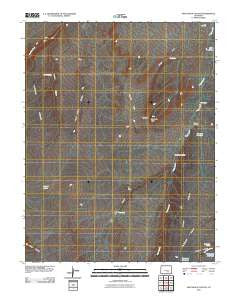 Hog Ranch Canyon Colorado Historical topographic map, 1:24000 scale, 7.5 X 7.5 Minute, Year 2010