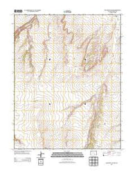 Hog Ranch Canyon Colorado Historical topographic map, 1:24000 scale, 7.5 X 7.5 Minute, Year 2013