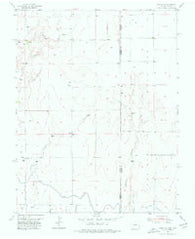 Holly NE Colorado Historical topographic map, 1:24000 scale, 7.5 X 7.5 Minute, Year 1955
