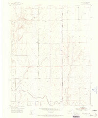 Holly NE Colorado Historical topographic map, 1:24000 scale, 7.5 X 7.5 Minute, Year 1955