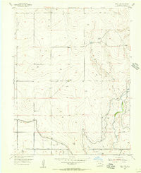 Holly NW Colorado Historical topographic map, 1:24000 scale, 7.5 X 7.5 Minute, Year 1955