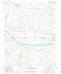 Holly West Colorado Historical topographic map, 1:24000 scale, 7.5 X 7.5 Minute, Year 1953