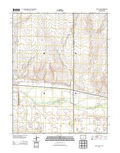 Holly East Colorado Historical topographic map, 1:24000 scale, 7.5 X 7.5 Minute, Year 2013