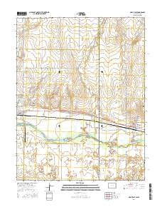 Holly East Colorado Current topographic map, 1:24000 scale, 7.5 X 7.5 Minute, Year 2016