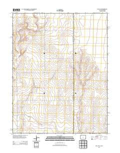 Holly NE Colorado Historical topographic map, 1:24000 scale, 7.5 X 7.5 Minute, Year 2013