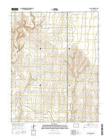 Holly NE Colorado Current topographic map, 1:24000 scale, 7.5 X 7.5 Minute, Year 2016