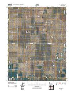 Holly NW Colorado Historical topographic map, 1:24000 scale, 7.5 X 7.5 Minute, Year 2010