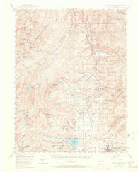 Holy Cross Colorado Historical topographic map, 1:62500 scale, 15 X 15 Minute, Year 1949