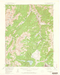 Holy Cross Colorado Historical topographic map, 1:62500 scale, 15 X 15 Minute, Year 1949