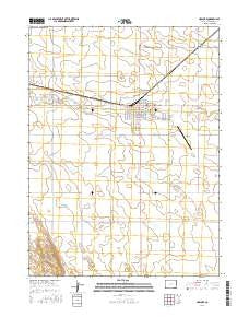 Holyoke Colorado Current topographic map, 1:24000 scale, 7.5 X 7.5 Minute, Year 2016