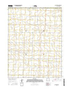 Holyoke NE Colorado Current topographic map, 1:24000 scale, 7.5 X 7.5 Minute, Year 2016